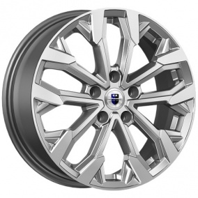 Диск K&K Морейн 6,5x17 5*112 Et:38 Dia:66,6 дарк платинум