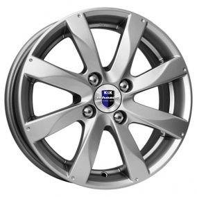 Диск K&K Джемини 6x15 4*100 Et:48 Dia:60,1 дарк платинум