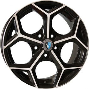 Диск Khomen 1612 6,5x16 5*114,3 Et:45 Dia:67,1 Black