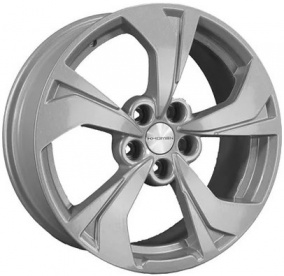 Диск Khomen 1724 7x17 5*108 Et:33 Dia:60,1 F-Silver