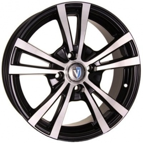 Диск Khomen 1604 6x16 5*100 Et:38 Dia:57,1 Black