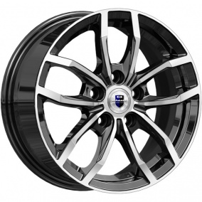 Диск K&K Фрост 6,5x15 5*100 Et:38 Dia:57,1 Алмаз чёрный