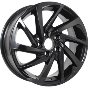 Диск KDW KD1530 6x15 4*100 Et:46 Dia:60,1 Black Painted