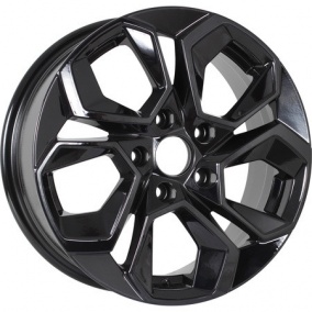 Диск KDW KD1620 6,5x16 5*114,3 Et:45 Dia:60,1 Black Painted