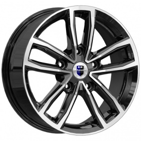 Диск K&K Каланг 6,5x17 5*112 Et:43 Dia:66,6 Алмаз чёрный