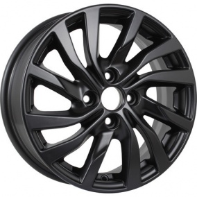 Диск KDW KD1546 6x15 4*100 Et:37 Dia:60,1 Matt Black Painted