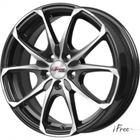 Диск iFree Такеши 6x16 4*100 Et:40 Dia:67,1 Блэк джек