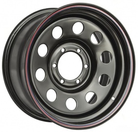 Диск Off-Road-Wheels Black 7x15 5*139,7 Et:20 Dia:110,1 Черный