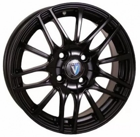 Диск Khomen 1506 6x15 4*100 Et:45 Dia:56,6 Black