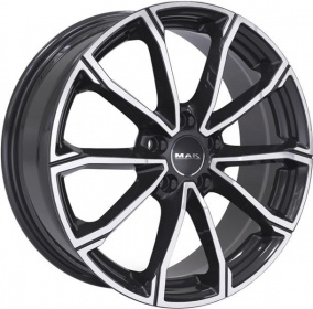 Диск MAK DaVinci 8x19 5*120 Et:50 Dia:64,1 Black Mirror