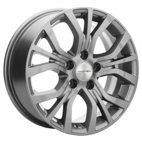 Диск Khomen 1608 6,5x16 5*110 Et:46 Dia:63,3 Gray