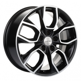 Диск Khomen 1713 7x17 5*108 Et:50 Dia:63,35 Black-FP