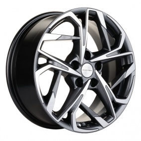 Диск Khomen 1716 7x17 5*110 Et:46 Dia:63,3 Gray-FP