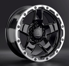 Диск LS wheels LS1371 9,5x18 6*139,7 Et:5 Dia:106,1 bkl