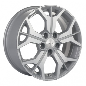 Диск Khomen 1715 7x17 5*114,3 Et:45 Dia:66,1 F-SILVER-FP