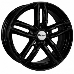 Диск Carwel Вайт 6x16 5*114,3 Et:45 Dia:67,1 BK
