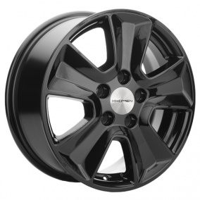 Диск Khomen 1601 6,5x16 5*110 Et:46 Dia:63,3 Black