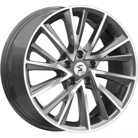 Диск Premium Series КР010 7,5x18 5*112 Et:39 Dia:66,6 Diamond Gloss Graphite