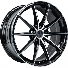 Диск INCH FA8533 8x18 5*114,3 Et:37 Dia:66,5 Gloss Black Machined Face
