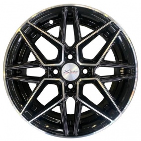 Диск X'trike X-148 6x15 4*100 Et:46 Dia:54,1 BK/FP