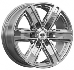 Диск K&K R8 (КС1174) 7,5x17 6*114,3 Et:45 Dia:66,1 дарк платинум