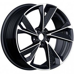 Диск INCH ULF-R39P 8,5x19 5*112 Et:35 Dia:66,45 Black Machine Face