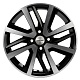 Диск Khomen 1609 6 x 16 4*100 Et: 41 Dia: 60,1 BLACK-FP Диск Khomen 1609 6 x 16 4*100 Et: 41 Dia: 60,1 BLACK-FP