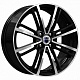 Диск K&K Эрфурт 7 x 17 5*114,3 Et: 45 Dia: 67,1 алмаз черный