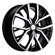 Диск Khomen 1806 7 x 18 5*114,3 Et: 45 Dia: 66,1 Black-FP Диск Khomen 1806 7 x 18 5*114,3 Et: 45 Dia: 66,1 Black-FP