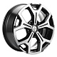 Диск Khomen 1710 6,5x17 5*108 Et:33 Dia:60,1 Black-FP Диск Khomen 1710 6,5x17 5*108 Et:33 Dia:60,1 Black-FP