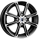 Диск K&K Флэш 5x14 4*100 Et:45 Dia:67,1 алмаз черный