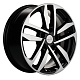 Диск Khomen 1612 6,5x16 5*108 Et:45 Dia:60,1 Black-FP Диск Khomen 1612 6,5x16 5*108 Et:45 Dia:60,1 Black-FP
