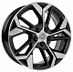 Диск K&K КС1062 6,5x17 5*114,3 Et:45 Dia:66,1 алмаз чёрный
