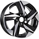 Диск KDW KD1520 6x15 4*100 Et:46 Dia:54,1 Black Front Polished