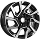 Диск KDW KD1420 5,5x14 4*98 Et:35 Dia:58,6 Black Front Polished